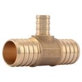 Sharkbite SharkBite UC415LFA 1 x 1 x 0.5 in. RT LF Brass Pex Tee UC415LFA